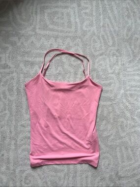 Zara Pink Spaghetti-Strap Camisole